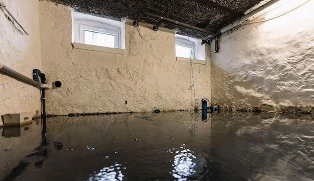 Oversvømmelse i kælder